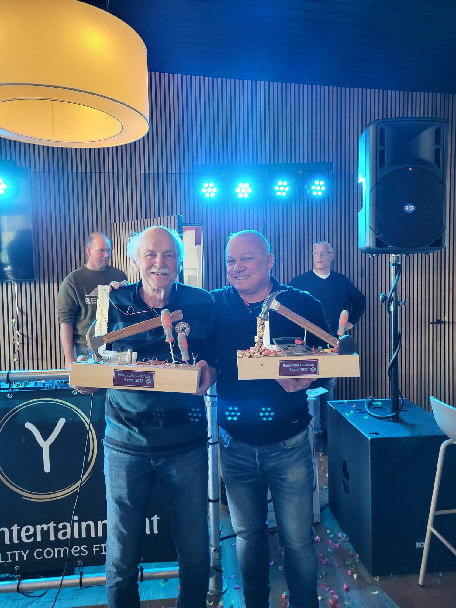 Opening clubhuis