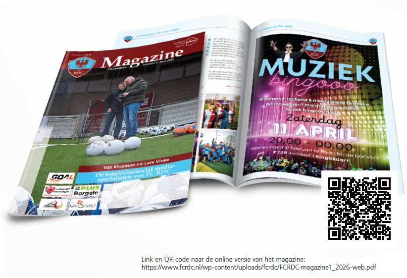 FC RDC Magazine nummer 1, april 2026